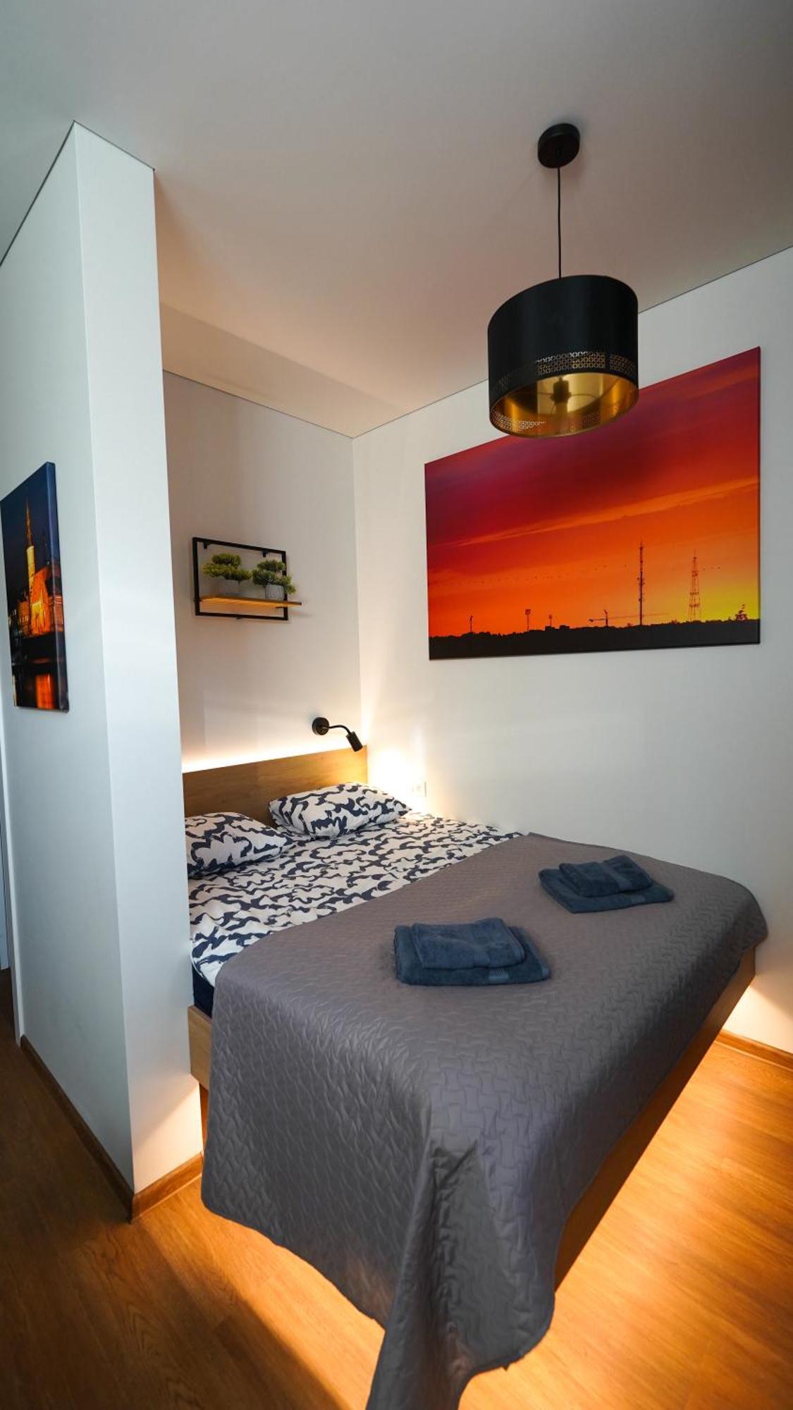 Amber Light Self-Check-In Apartments Kaunas Szoba fotó